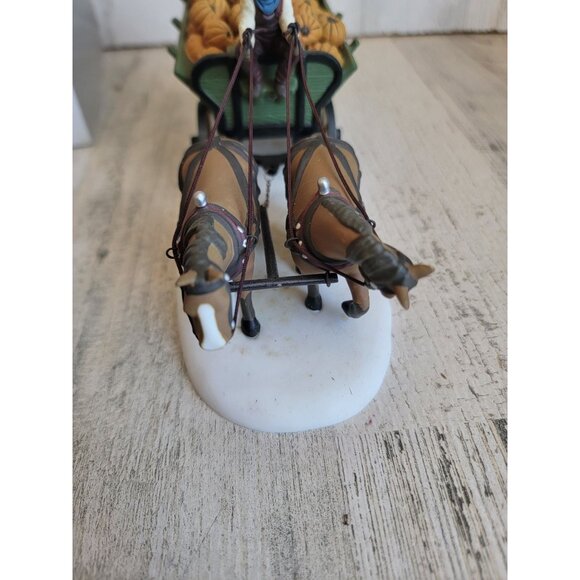 Dept 56 56591 Harvest Pumpkin Wagon Heritage village xmas accessory - Picture 9 of 10